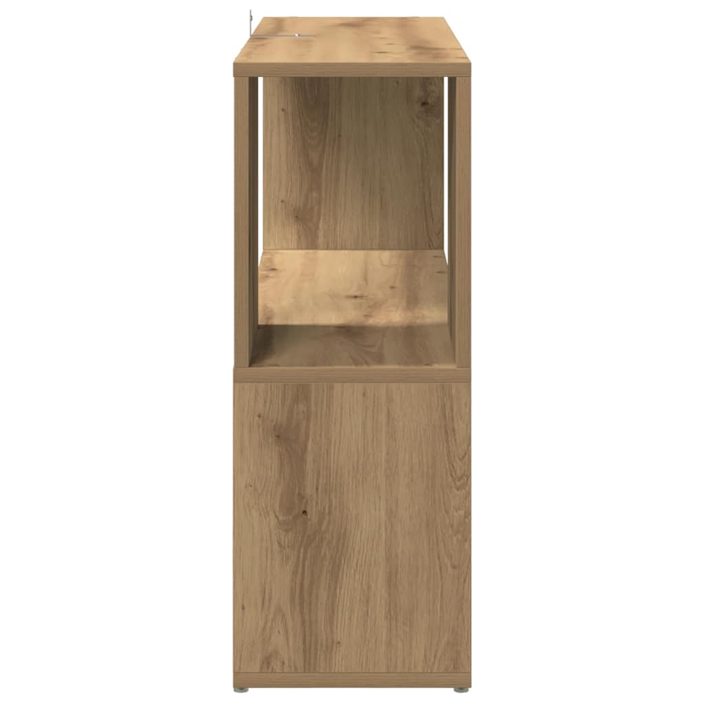 Libreria/Divisorio Rovere Artigianale 80x24x63 cm