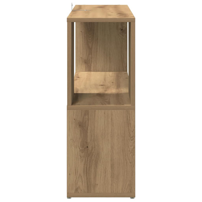 Libreria/Divisorio Rovere Artigianale 80x24x63 cm