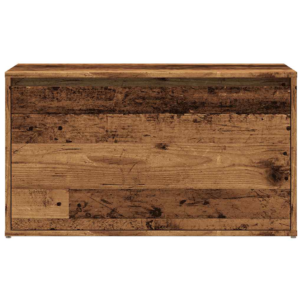 Panca Ingresso 80x40x45 cm Legno Vecchio Legno Multistrato 856752