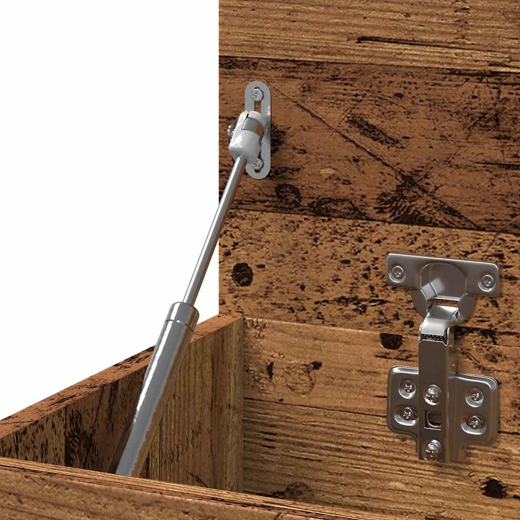 Scarpiera Legno Antico 80x30x45 cm in Legno Multistrato