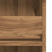 Tavolo da Bar con Ripiani Rovere 102x50x103,5 cm in Truciolato 856763