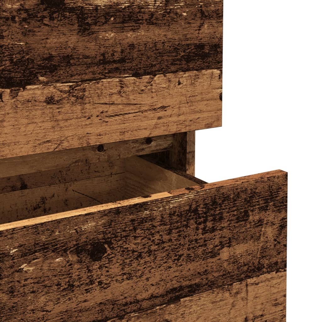 vidaXL Credenza Legno Antico 70x41x75 cm in Truciolato