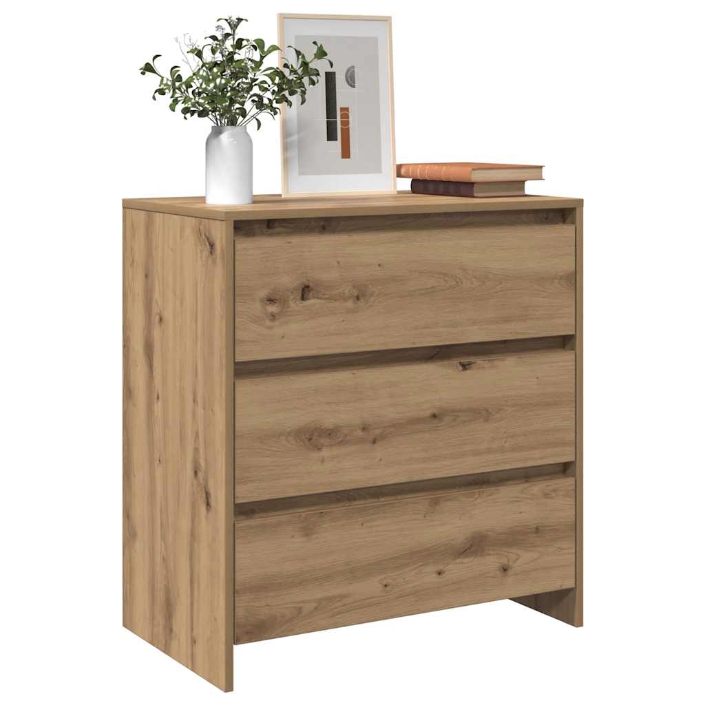 vidaXL Credenza Rovere Artigianale 70x41x75 cm in Truciolato