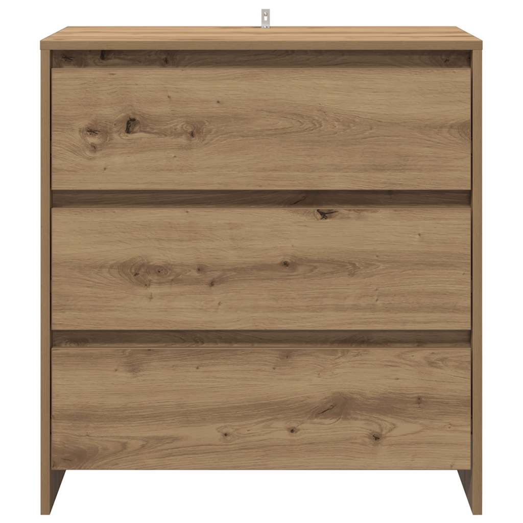 vidaXL Credenza Rovere Artigianale 70x41x75 cm in Truciolato