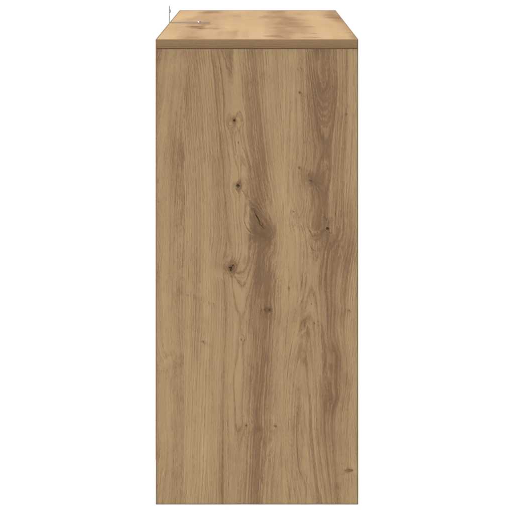 Credenza-Buffet-Armadio da cucina Rovere Artigianale 102x35x70 cm in Truciolato