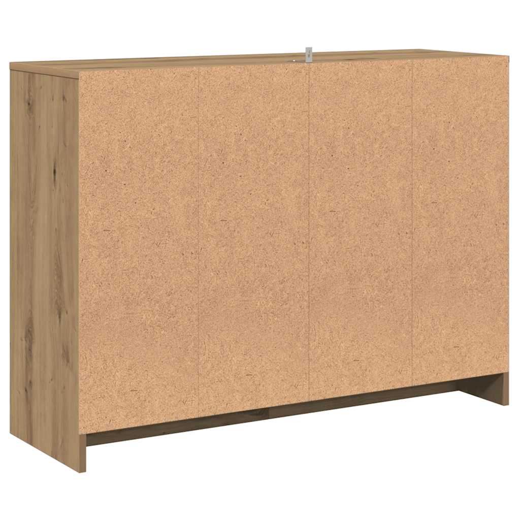 Credenza-Buffet-Armadio da cucina Rovere Artigianale 102x35x70 cm in Truciolato