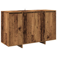 vidaXL Credenza Legno Antico 120x41x75 cm in Legno Multistrato