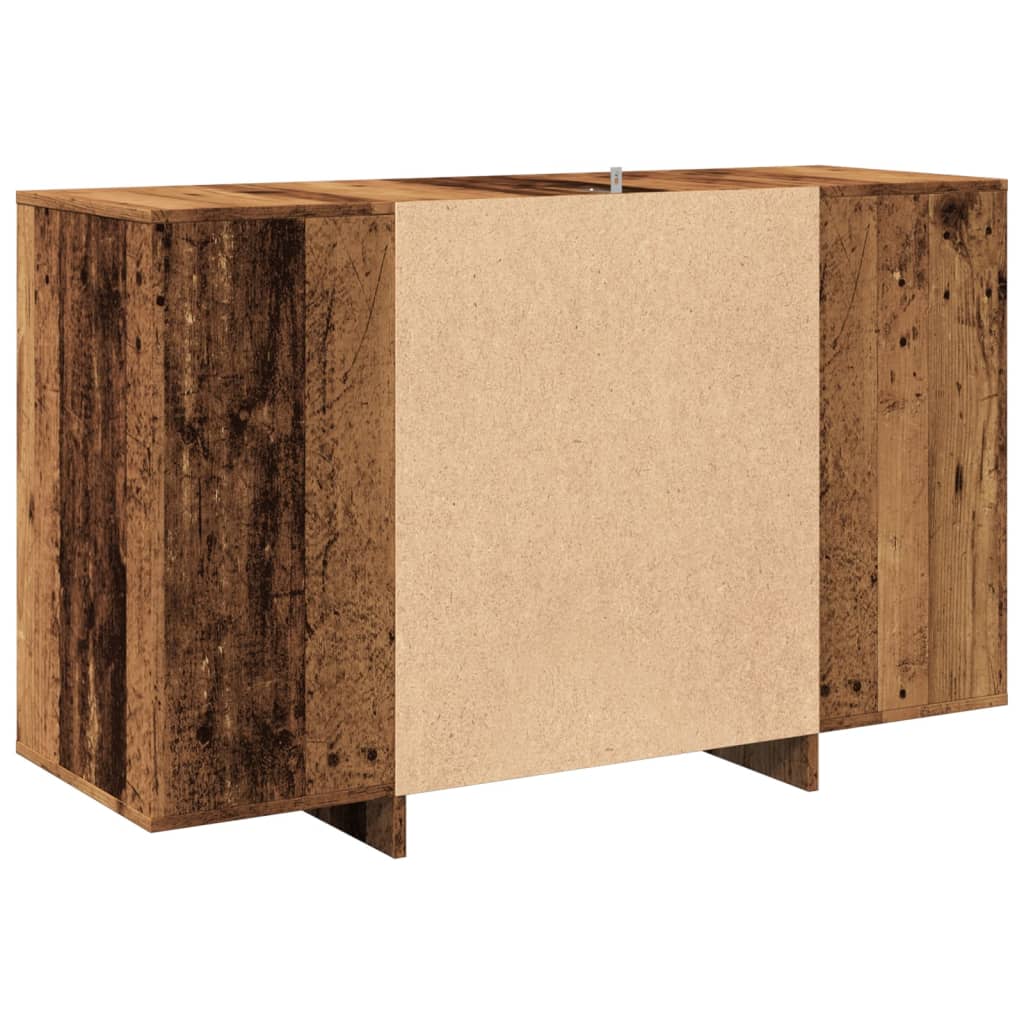vidaXL Credenza Legno Antico 120x41x75 cm in Legno Multistrato