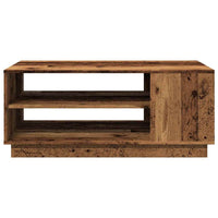 Tavolino da Salotto Legno Antico 102x55x43 cm Legno Multistrato 856800