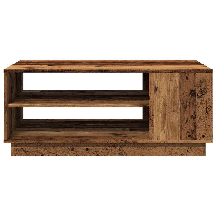 Tavolino da Salotto Legno Antico 102x55x43 cm Legno Multistrato 856800