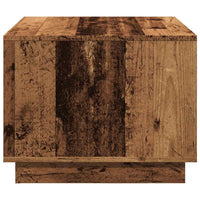 Tavolino da Salotto Legno Antico 55x55x42 cm Legno Multistrato 856802