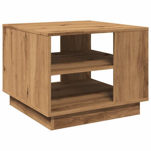 Tavolino da Salotto Artigianale 55x55x42 cm Legno Multistrato 856803