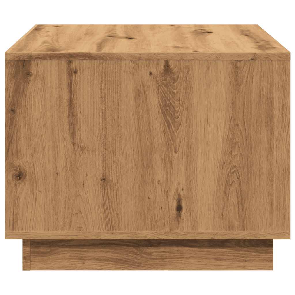 Tavolino da Salotto Artigianale 55x55x42 cm Legno Multistrato 856803
