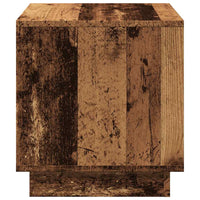 Tavolino da Salotto Legno Antico 40x40x43 cm Legno Multistrato 856804