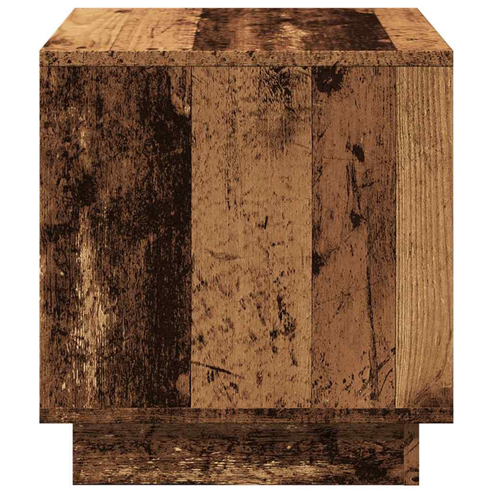 Tavolino da Salotto Legno Antico 40x40x43 cm Legno Multistrato 856804