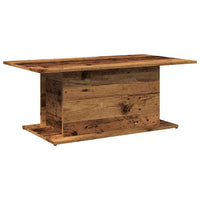 Tavolino da Salotto Legno Antico 102x55,5x40 cm in Truciolato 856806