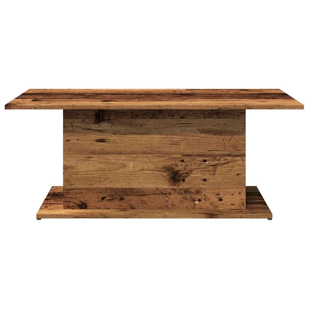 Tavolino da Salotto Legno Antico 102x55,5x40 cm in Truciolato 856806