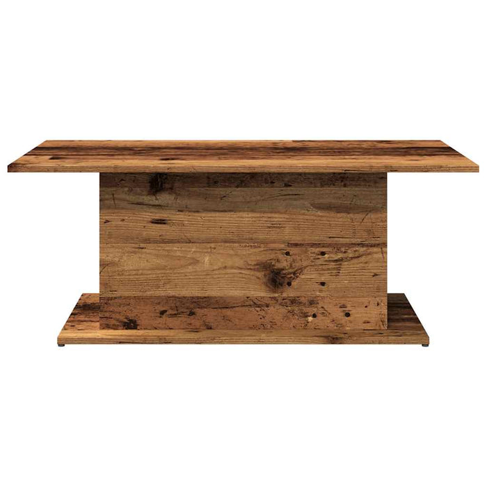 Tavolino da Salotto Legno Antico 102x55,5x40 cm in Truciolato 856806
