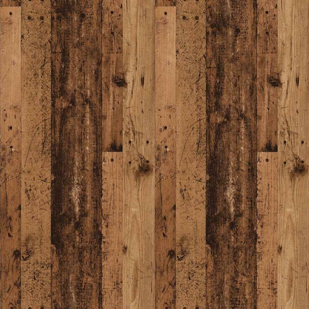 vidaXL Tavolino da Salotto Legno Antico 55,5x55,5x40 cm in Truciolato