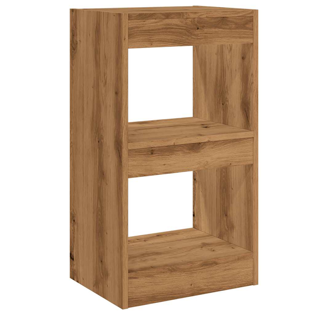 Libreria/Divisorio in Rovere Artigianale 40x30x72 cm