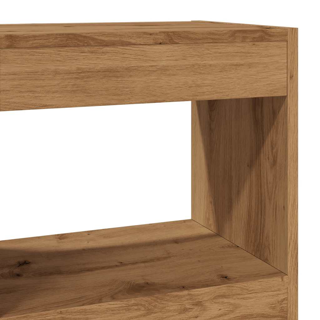 Libreria/Divisorio in Rovere Artigianale 40x30x72 cm