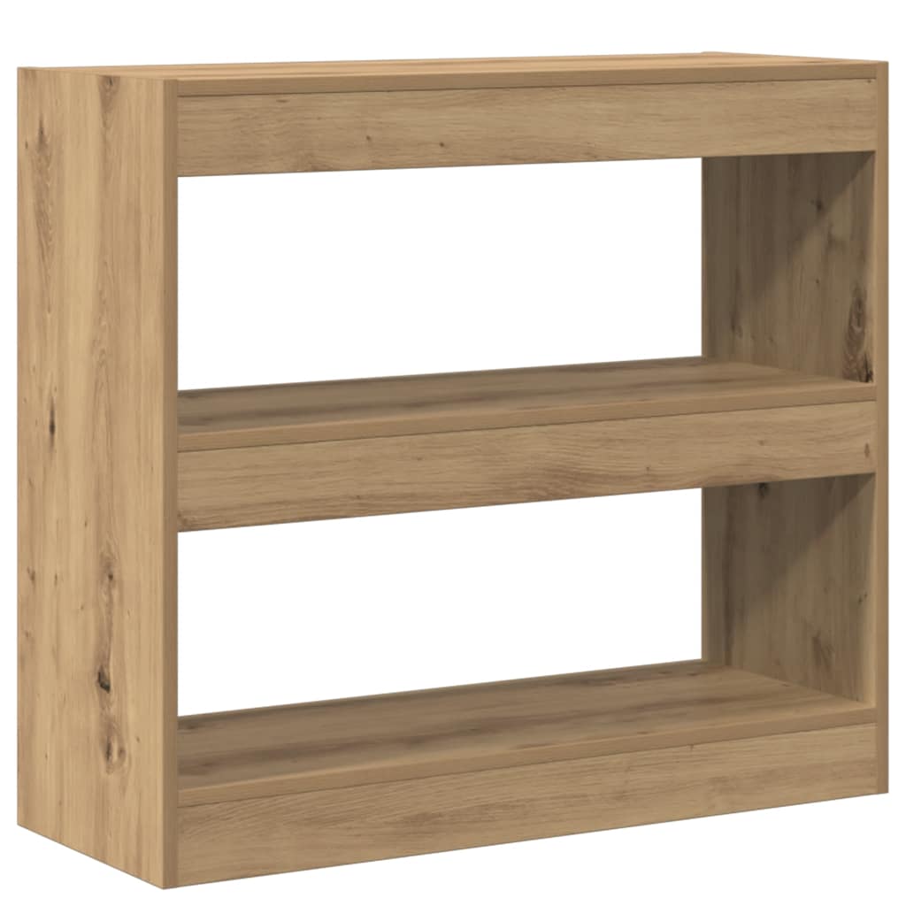vidaXL Libreria/Divisorio in Rovere Artigianale 80x30x72 cm