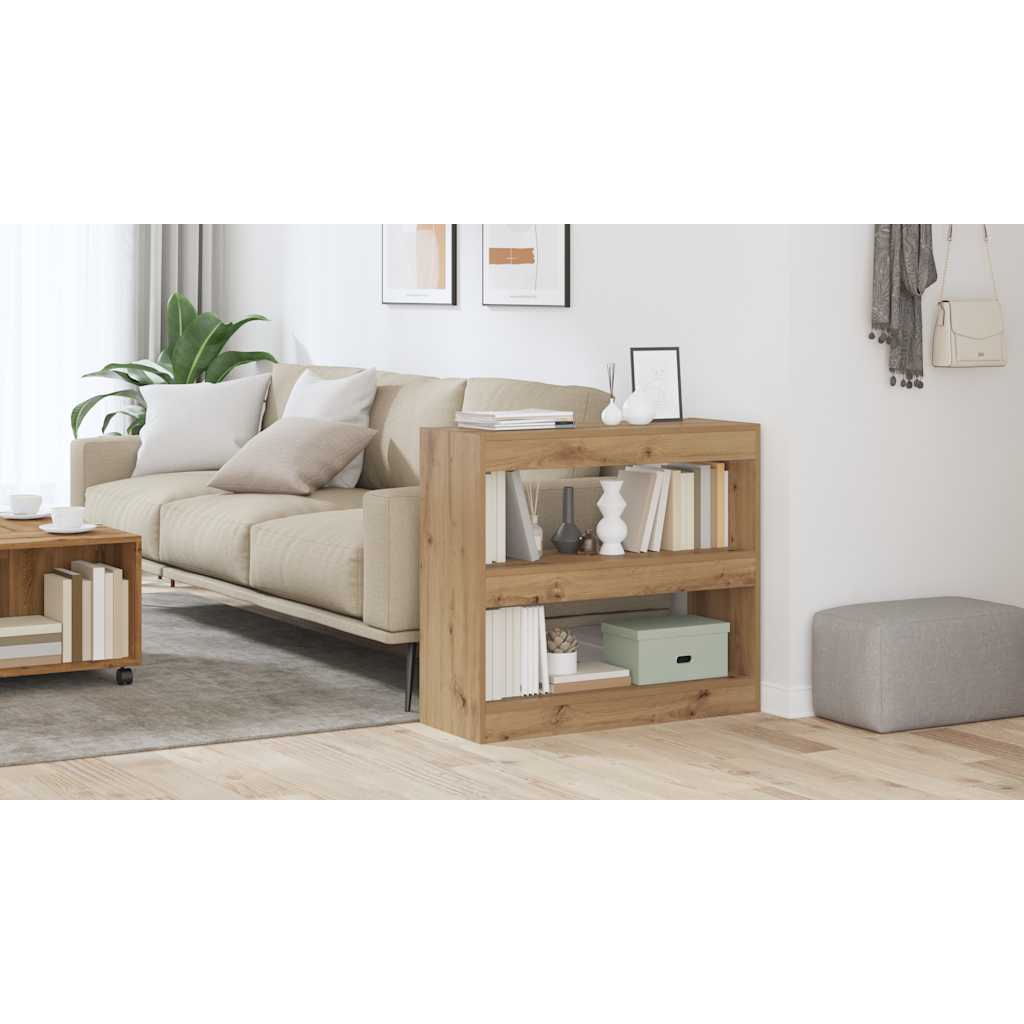 vidaXL Libreria/Divisorio in Rovere Artigianale 80x30x72 cm