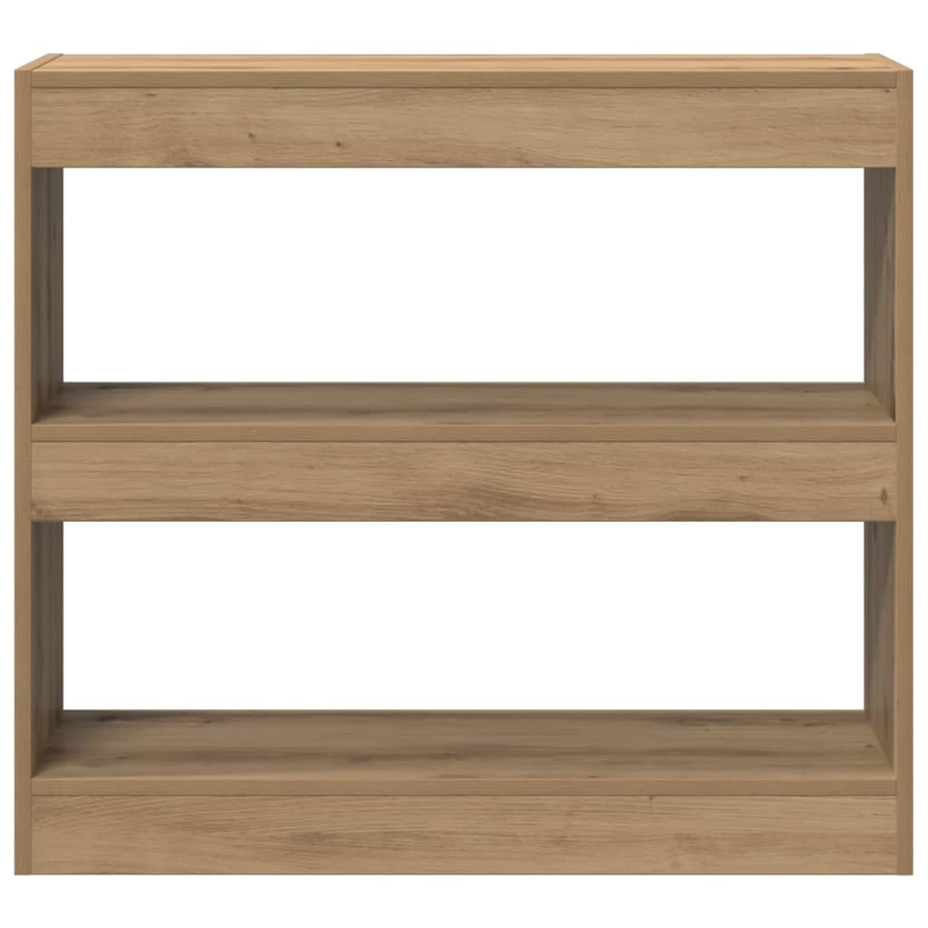 vidaXL Libreria/Divisorio in Rovere Artigianale 80x30x72 cm