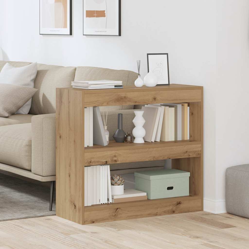 vidaXL Libreria/Divisorio in Rovere Artigianale 80x30x72 cm