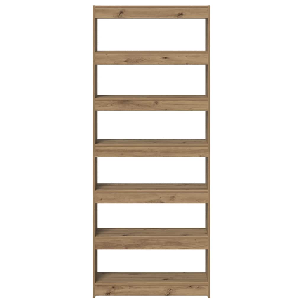 Libreria/Divisorio in Rovere Artigianale 80x30x198 cm 856817