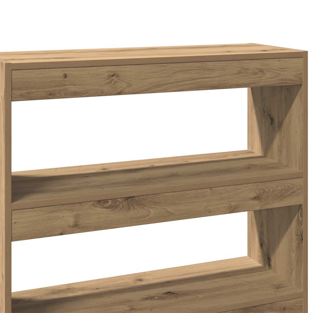Libreria/Divisorio in Rovere Artigianale 80x30x198 cm 856817