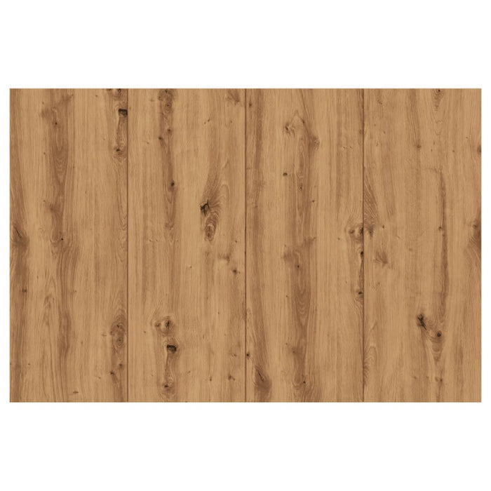 Testiera Rovere Artigianale 120x1,5x80 cm Legno Multistrato 856825