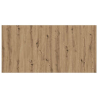 vidaXL Testiera Rovere Artigianale 160x1,5x80 cm Legno Multistrato