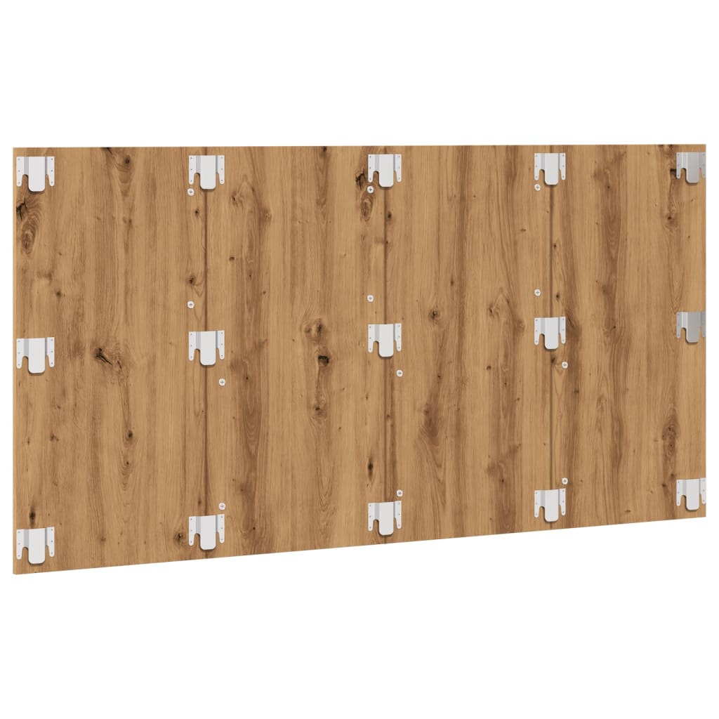 Testiera Rovere Artigianale 160x1,5x80 cm Legno Multistrato 856827