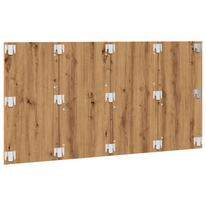 Testiera Rovere Artigianale 160x1,5x80 cm Legno Multistrato 856827