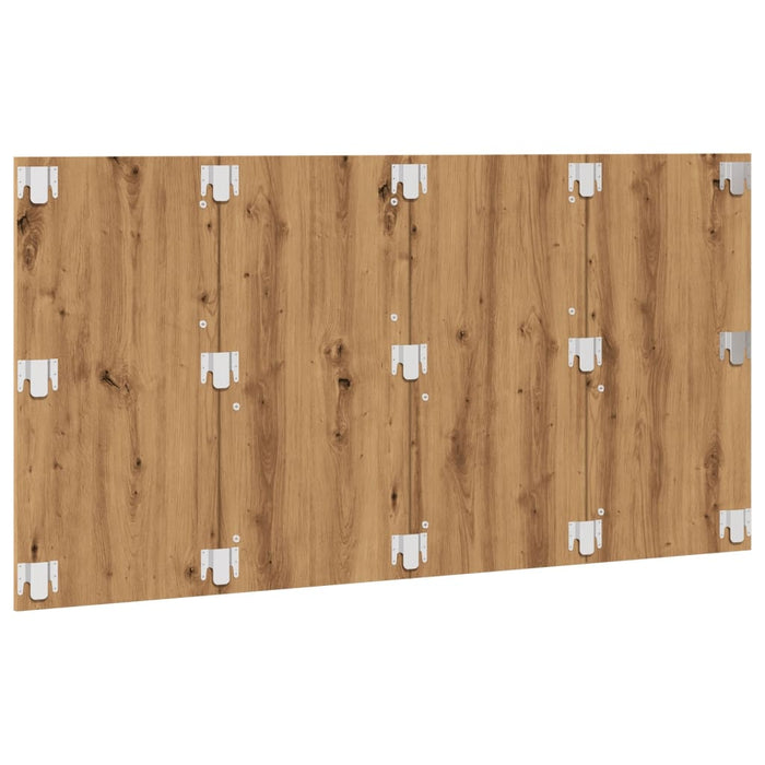 Testiera Rovere Artigianale 160x1,5x80 cm Legno Multistrato 856827