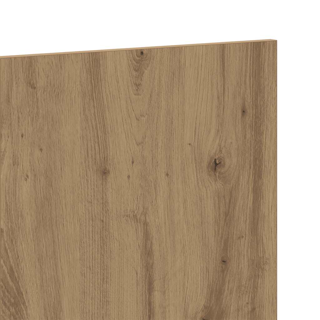 vidaXL Testiera Rovere Artigianale 160x1,5x80 cm Legno Multistrato