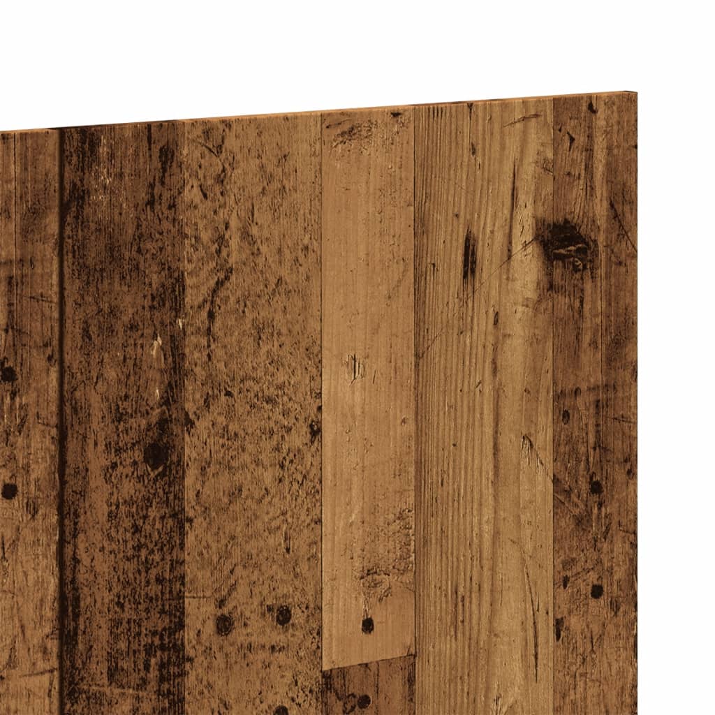 vidaXL Testiera Legno Antico 200x1,5x80 cm Legno Multistrato