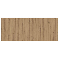 vidaXL Testiera Rovere Artigianale 200x1,5x80 cm Legno Multistrato