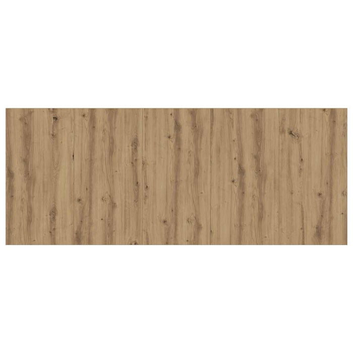 vidaXL Testiera Rovere Artigianale 200x1,5x80 cm Legno Multistrato