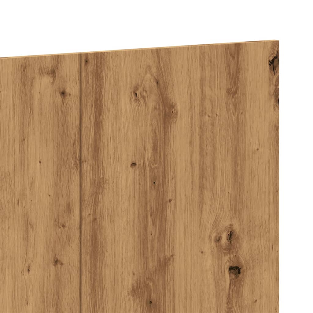 Testiera Rovere Artigianale 200x1,5x80 cm Legno Multistrato 856829