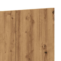 Testiera Rovere Artigianale 200x1,5x80 cm Legno Multistrato 856829