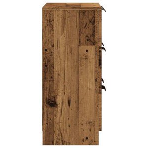 vidaXL Credenza Legno Antico 60x30x70 cm in Truciolato