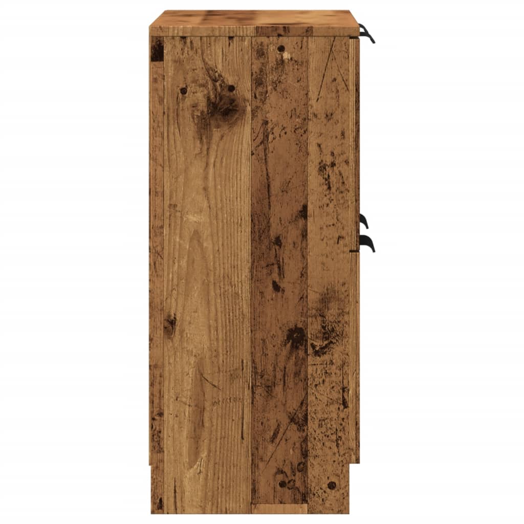 Credenza-Buffet-Armadio da cucina Legno Antico 60x30x70 cm in Truciolato 831069