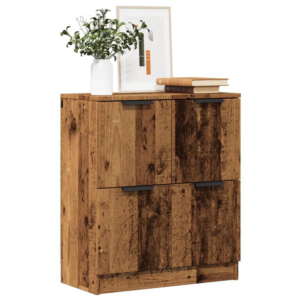 vidaXL Credenza Legno Antico 60x30x70 cm in Truciolato
