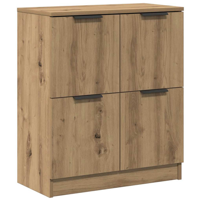 vidaXL Credenza Rovere Artigianale 60x30x70 cm in Legno Multistrato