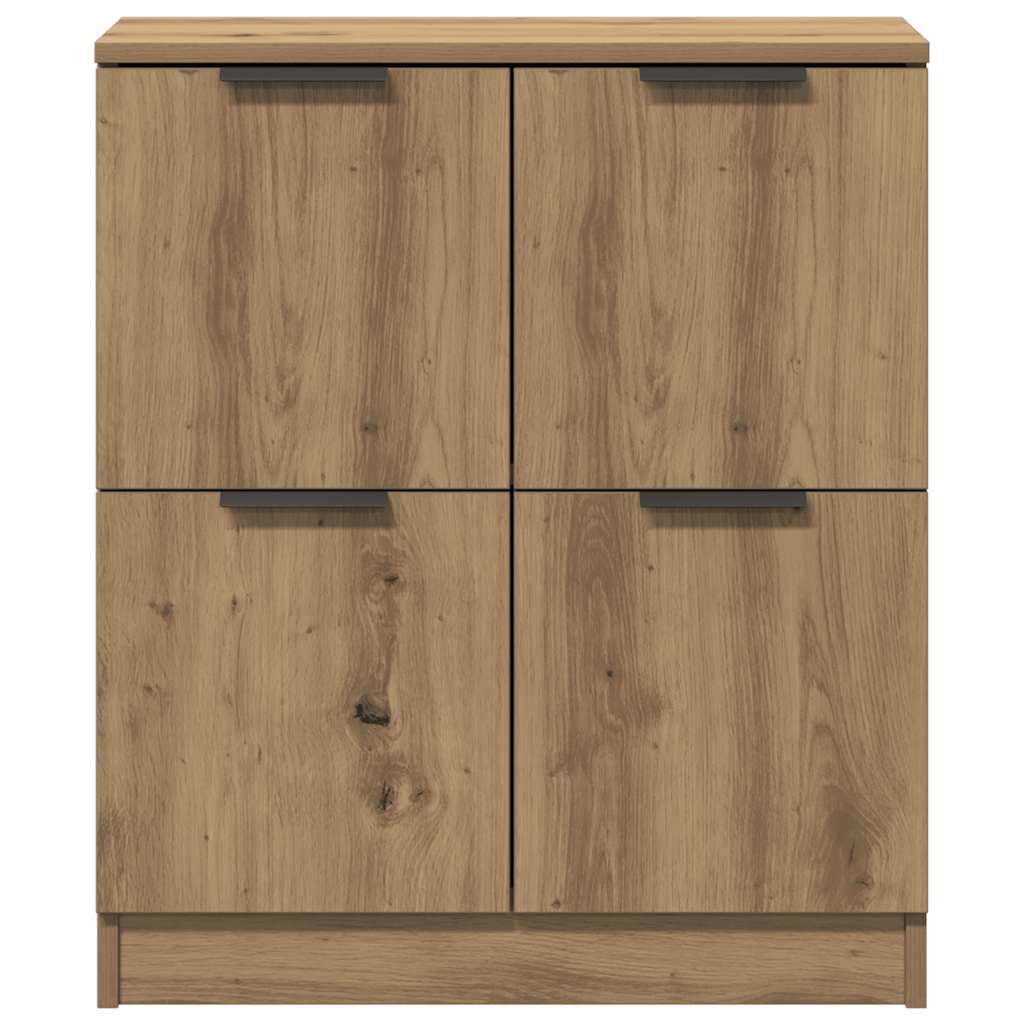 vidaXL Credenza Rovere Artigianale 60x30x70 cm in Legno Multistrato