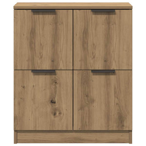 vidaXL Credenza Rovere Artigianale 60x30x70 cm in Legno Multistrato
