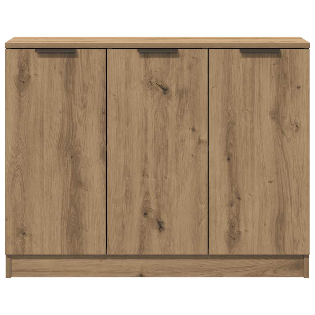 Credenza-Buffet-Armadio da cucina Rovere Artigianale 90,5x30x70 cm in Legno Multistrato