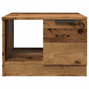 Tavolino da Salotto Legno Antico 50x50x36 cm Legno Multistrato 856848